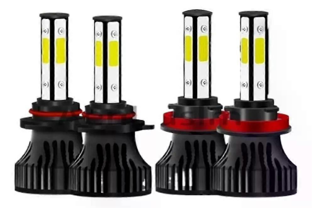 9005 H11 Kit De Focos Led De 4 Lados 11000lm Para Toyota