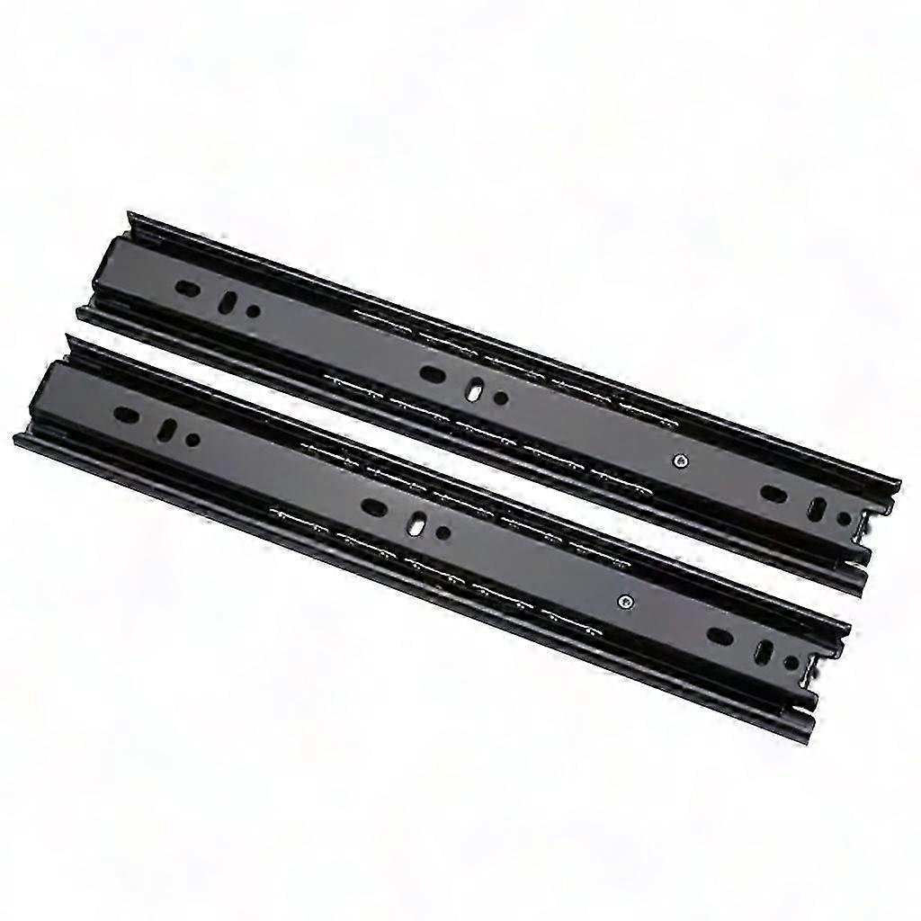 2 Bearing Drawer Slides, Full Extension Wardrobe , 25-50cm
