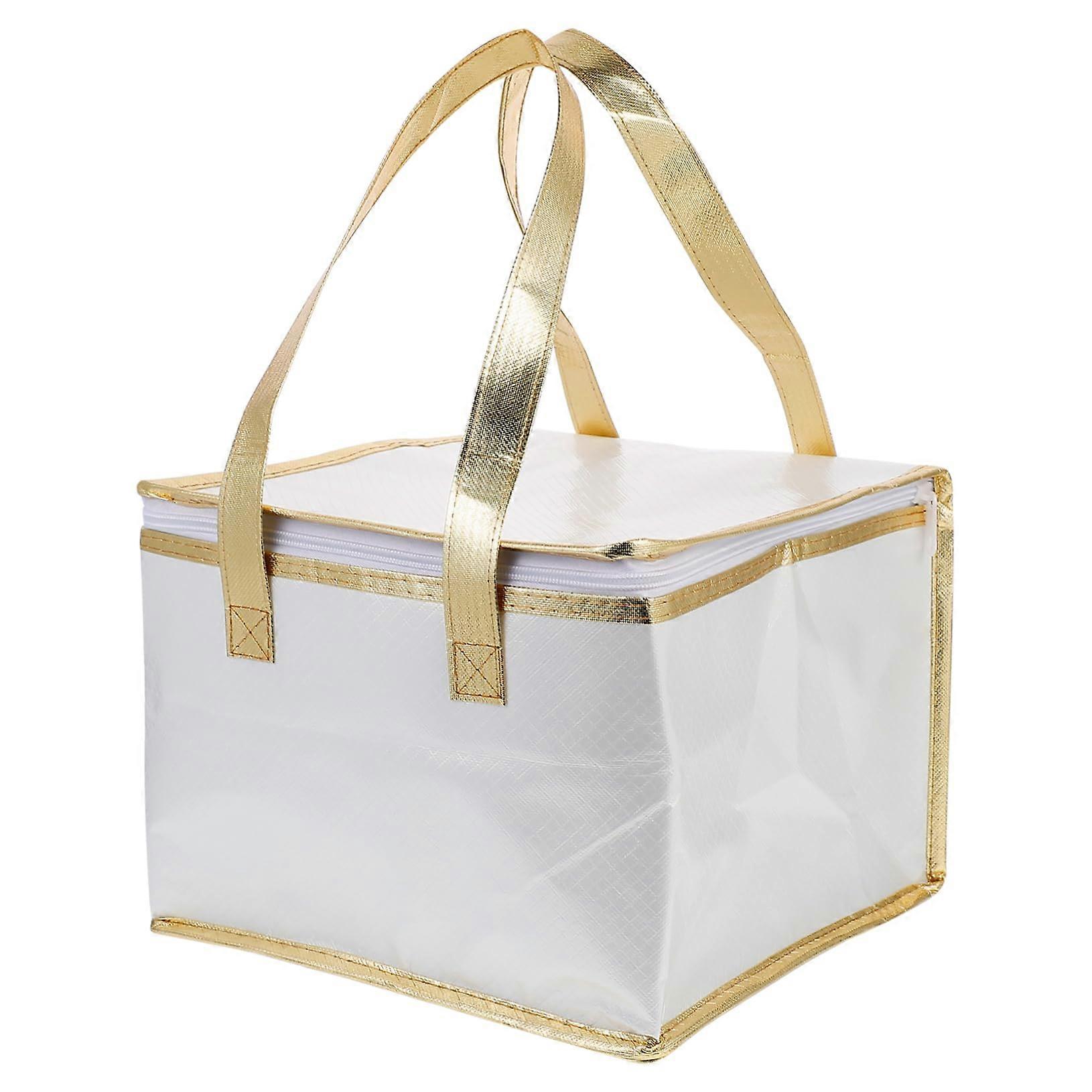 Cool Bag for Cakes Insulated Cake Transport Box with 2 Layers for Transport 35 x 35 x 20 cm Ideal for Celebrations, Picnics, and Deliveries
