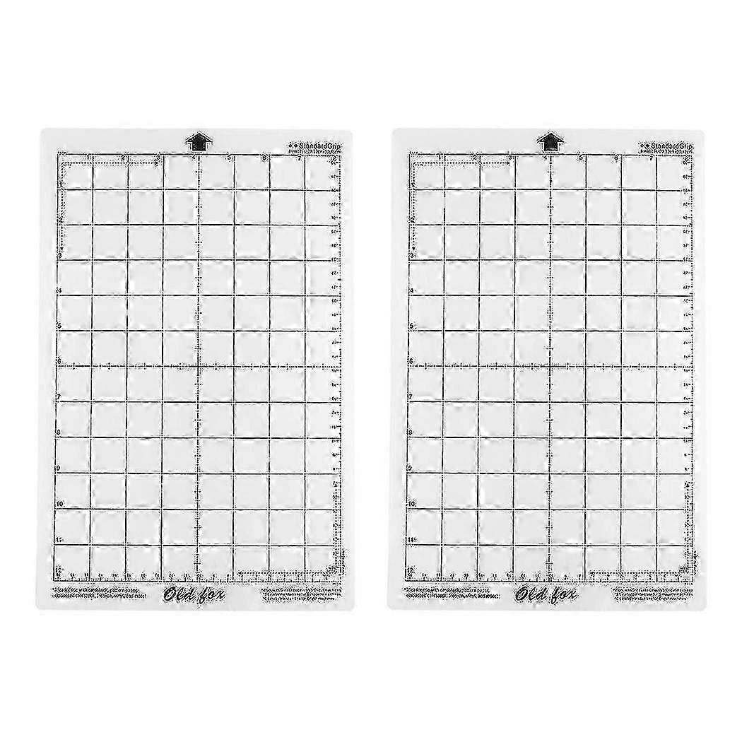 6pcs Replacement Cutting Mat Adhesive Mat with Measuring Grid 8 x 12-inch