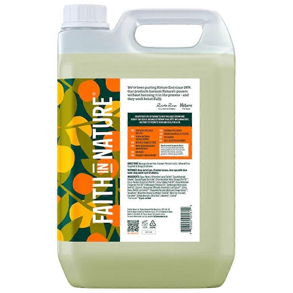 Faith in Nature Grapefruit & Orange Shampoo 5L