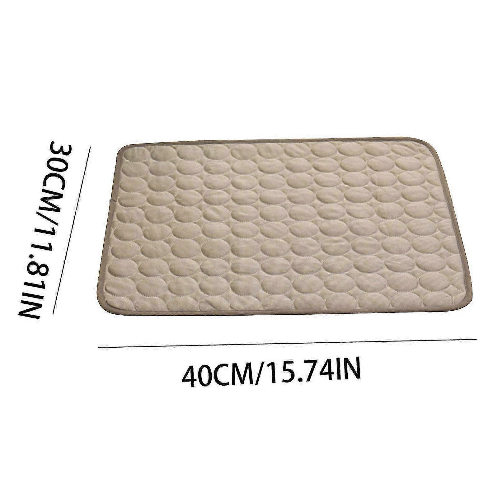 حصيرة حرير الثلج المبرد للكلاب في الصيف - وسادة تبريد الأليفة وحصيرة مريحة لمستلزمات الأليفة في الطقس الحار