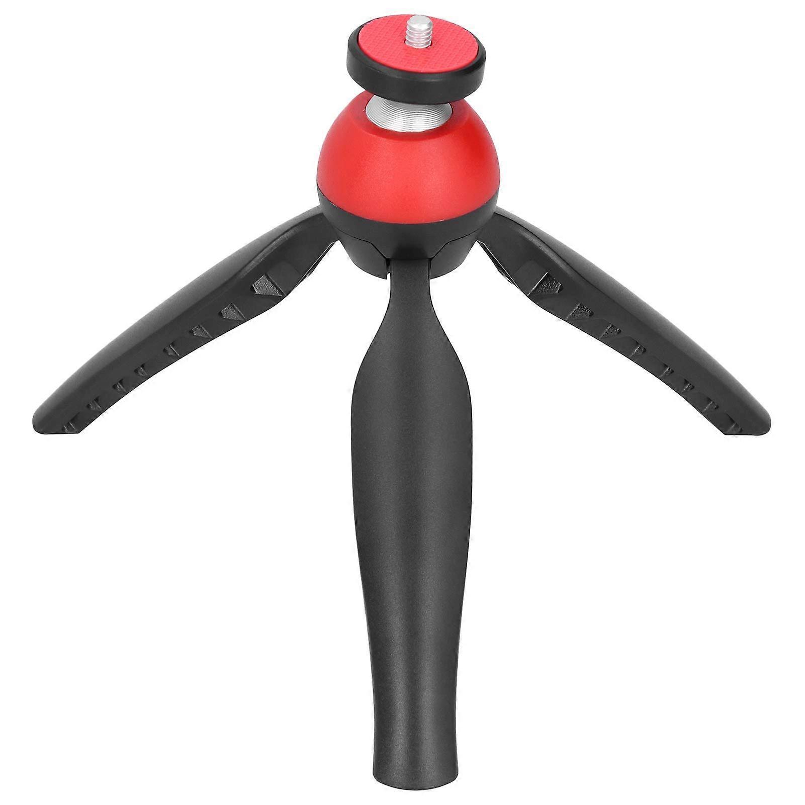 Phone Tripod with 1/4 Inch Screw, Desktop Live Selfie Tripod for Cameras