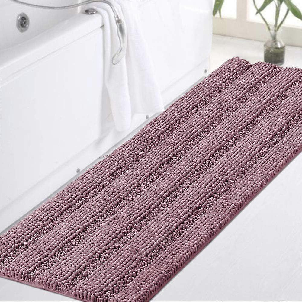 unbrand Chenille Bathroom Rugs Set Non-Slip Bath Mats for Bathroom Extra Soft Shaggy Bath Mats for B