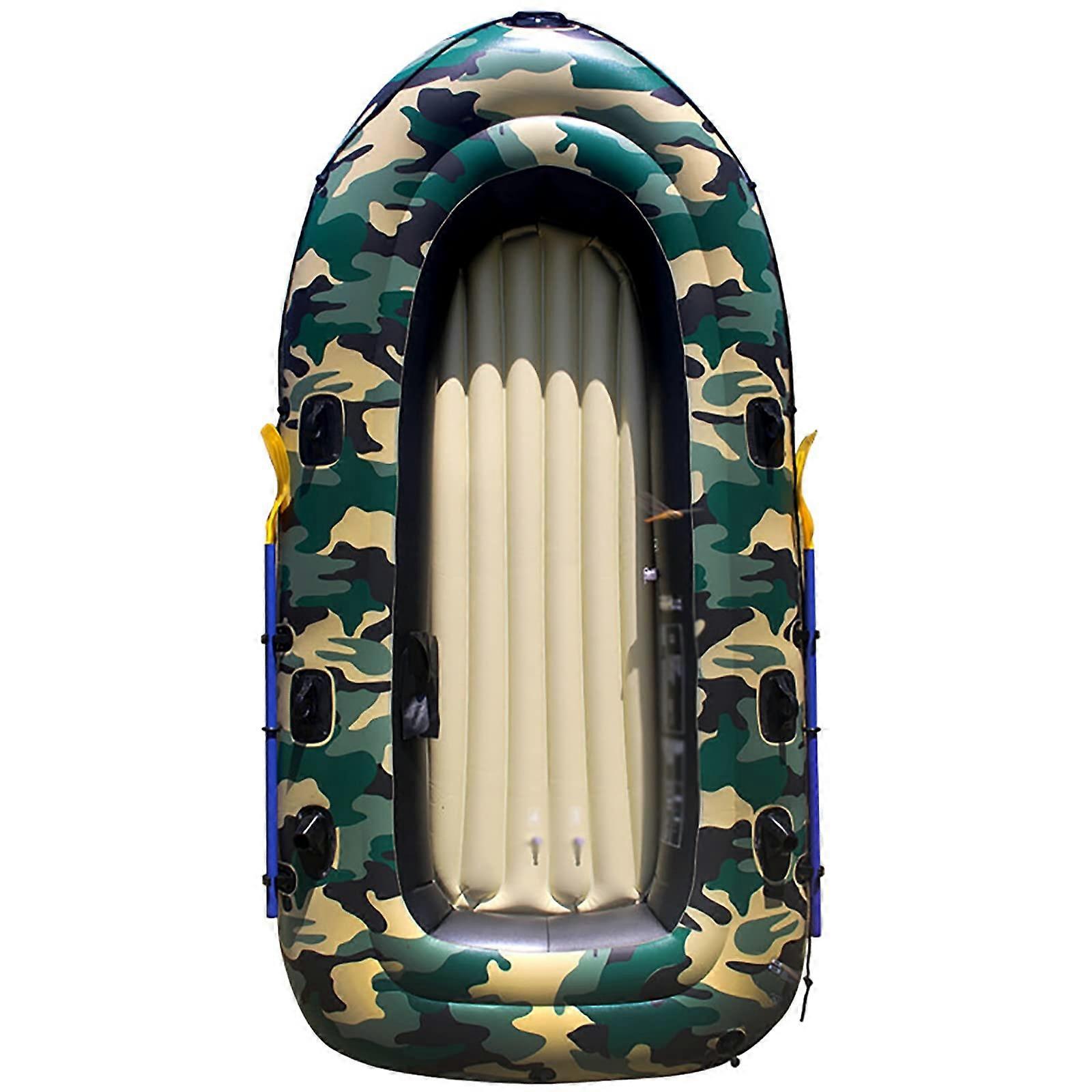 Kayak Inflatable Boat Set Thick WearResistant Rafting Inflatable Kayak (Green)