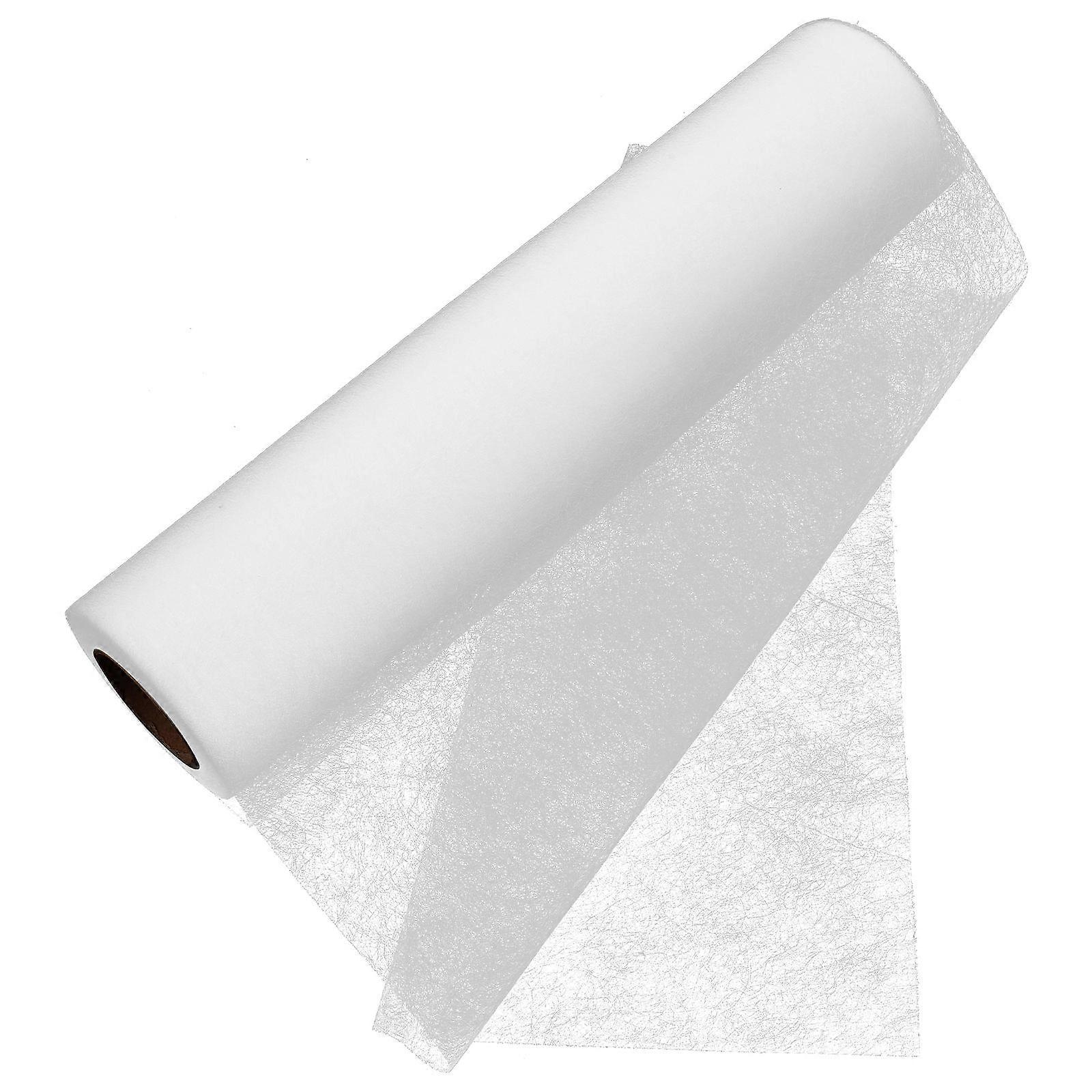 Kanalizasyonlar ve DIY Projelerinde Eriyebilir Arayüz Çift Taraflı Beyaz Sabitleyici 2000.00X30.00X0.10CM 1 rulo