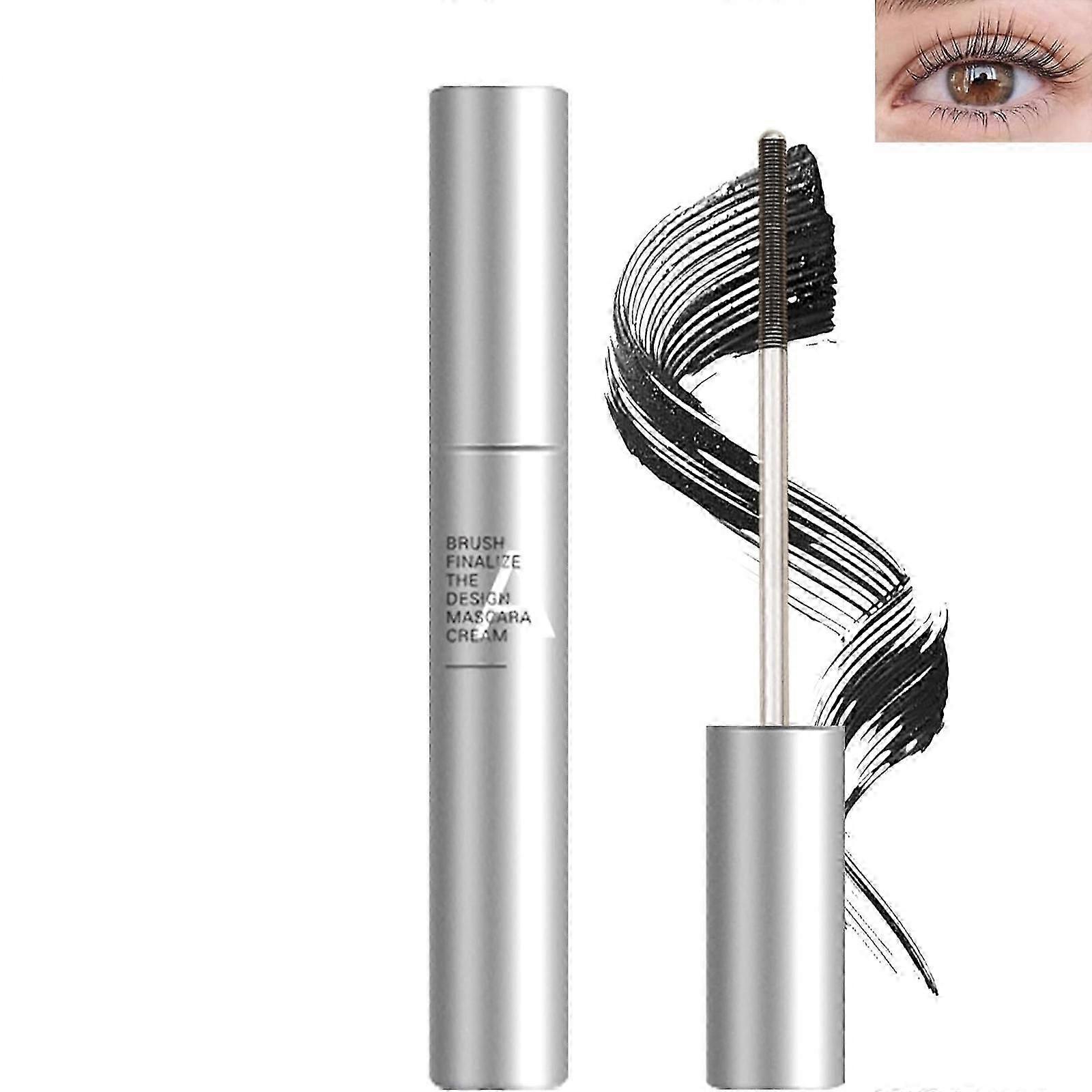 Mascara 3D Skinny Curling Long Lasting Smudge-Proof Non Clumping Lengthening Fiber Lash Mascara Makeup for Women