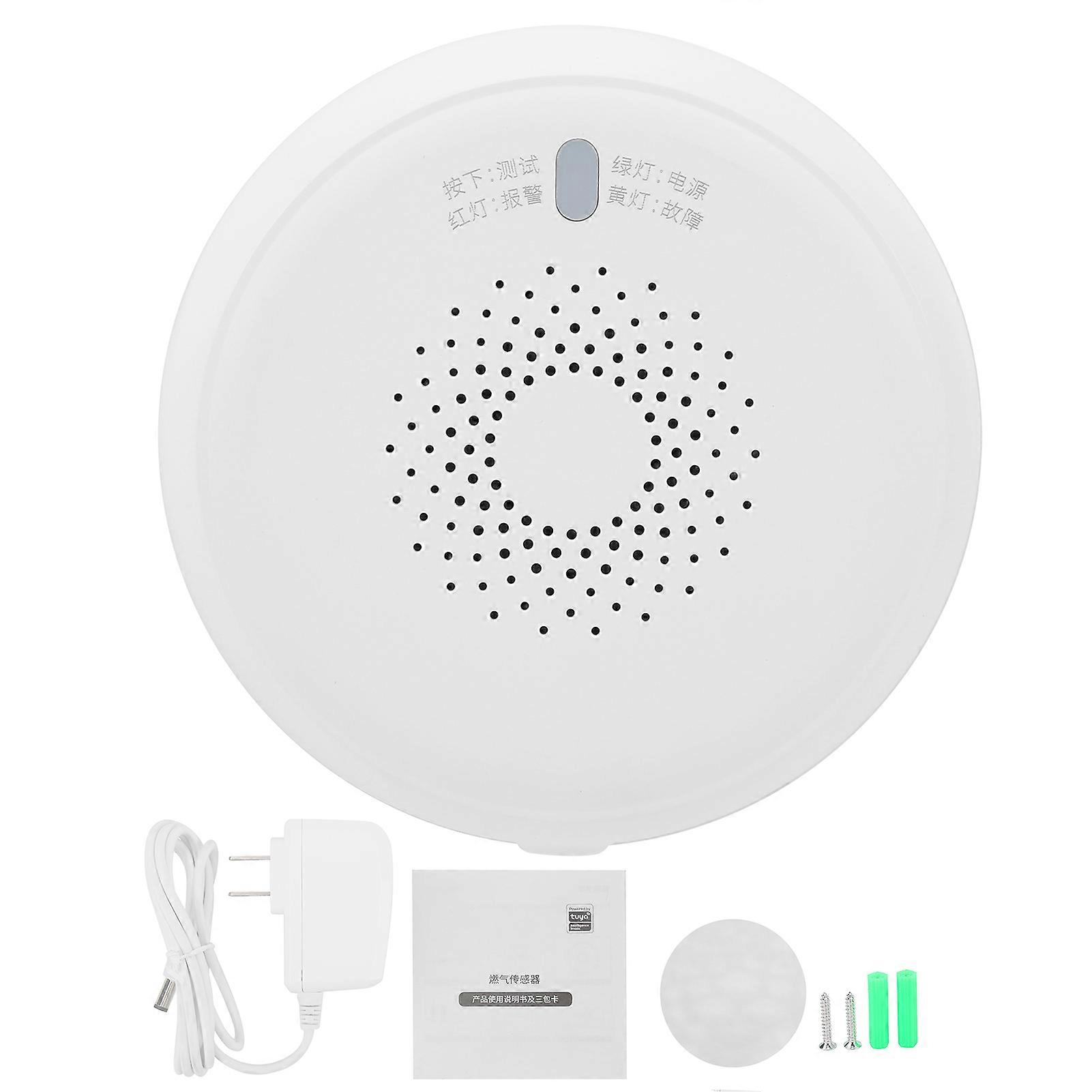 Gas Alarm Leakage Sensor Low Power Consumption Smart Home Security Detector for TUYA AC