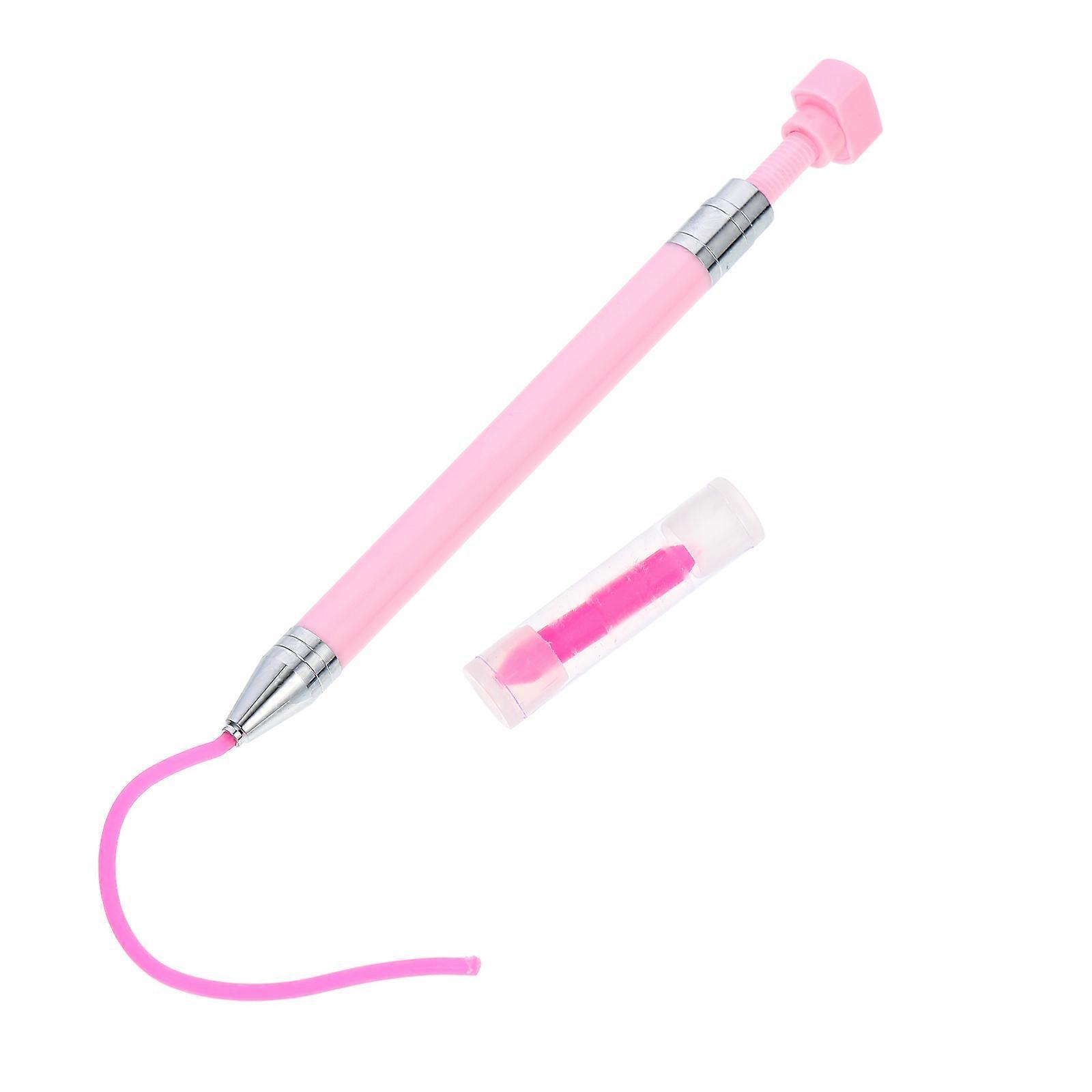 Drill Pen Set for Diamond Embroidery Craft Tools Pink Rotatable Ergonomic Design 1 Set