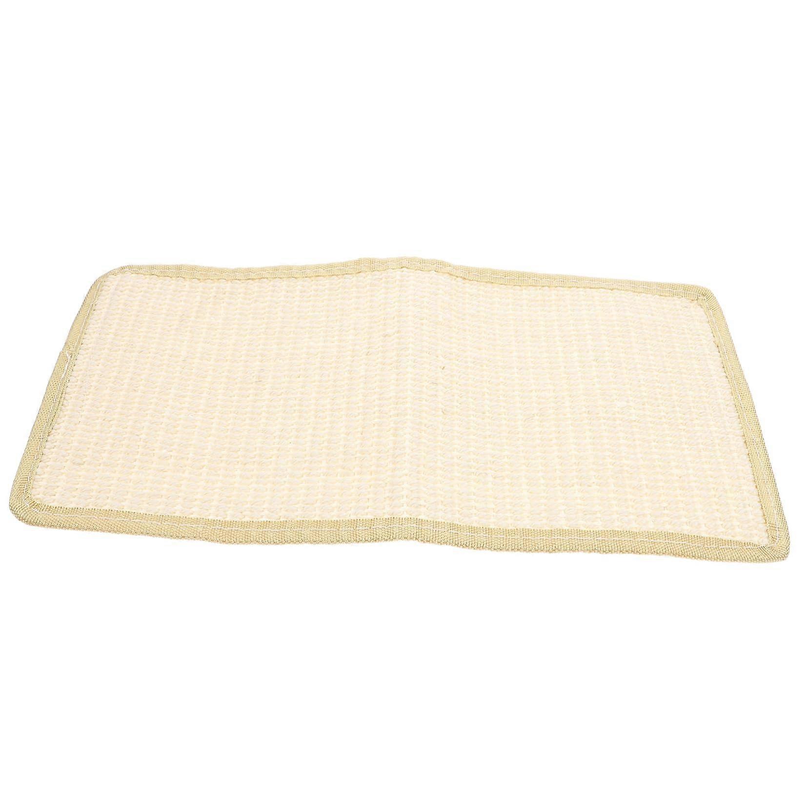 Sisal Cat Mat 20 x 40 cm Scratching Pad For Pets, Cat Scratching Board, Furniture Protection, Easy To Smooth