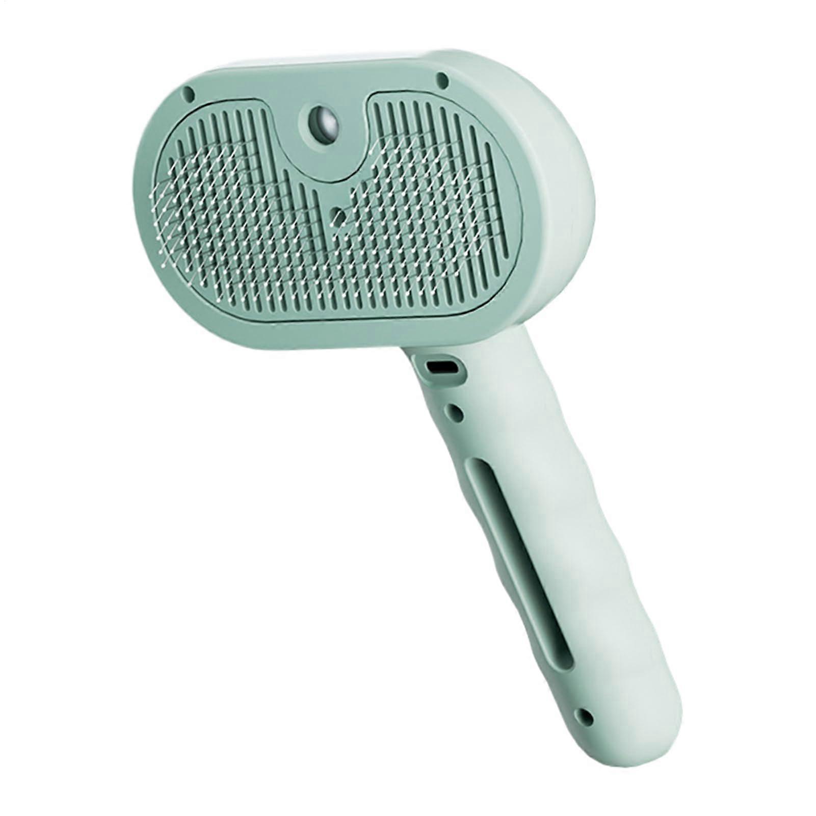 Pet Fur Spritz Steam Comb For Cats And Dogs, Handheld Grooming Tool With Spray Function, Gentle Detangling