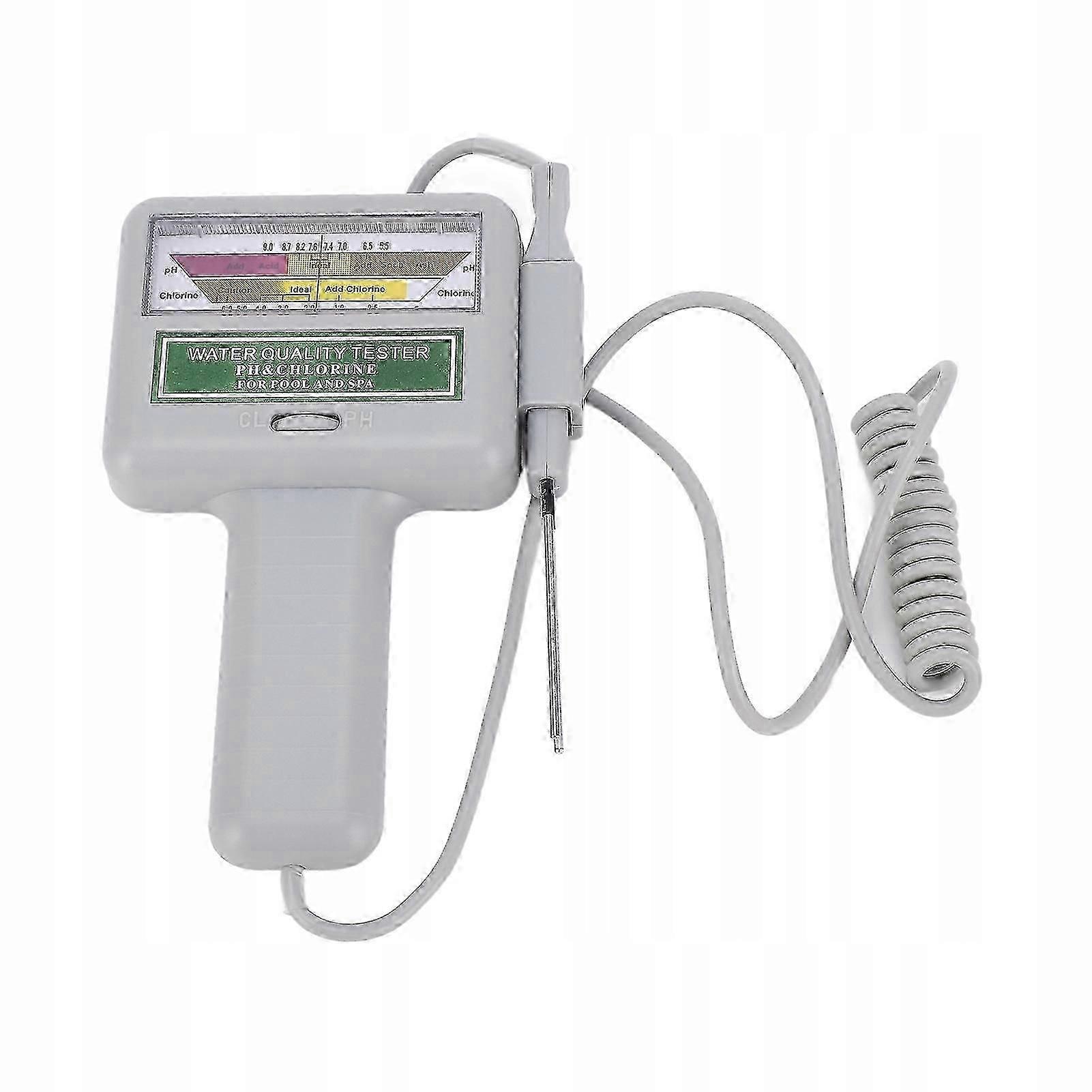 Digital Pool Water Tester for pH and Chlorine | Swimming Pool Water Quality Meter