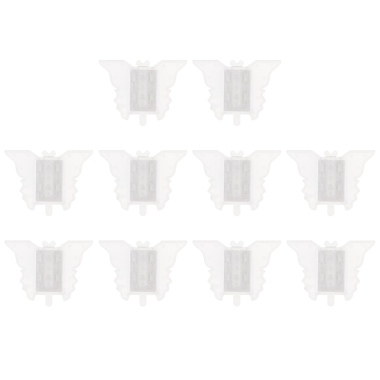 Security Window Locks For Kids Safety Transparent Locks Ventilation Control 2.95in x 2.16in x 0.39in 10Pack