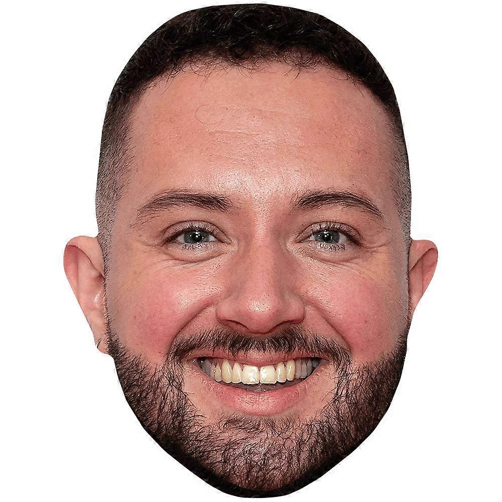 Jaxon Feeley (Smile) Celebrity Mask, Flat Card Face