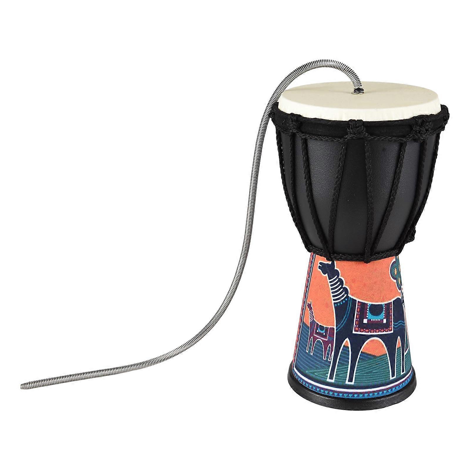 Thunder Drum Sound Effect Instrument Percussion Spring Drum 4 Inch PVC Lightweight