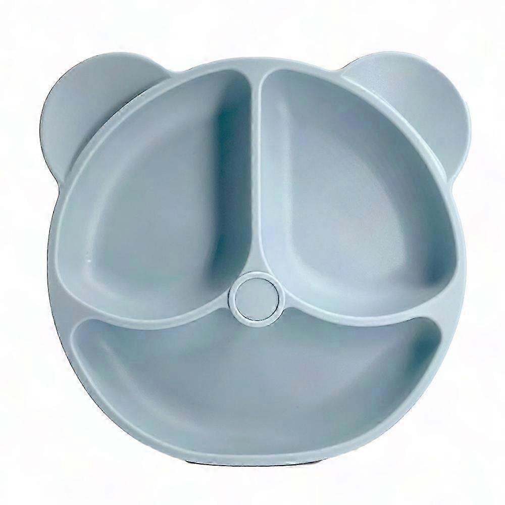 Silicone Divided Plate for Kids Meals & Snacks