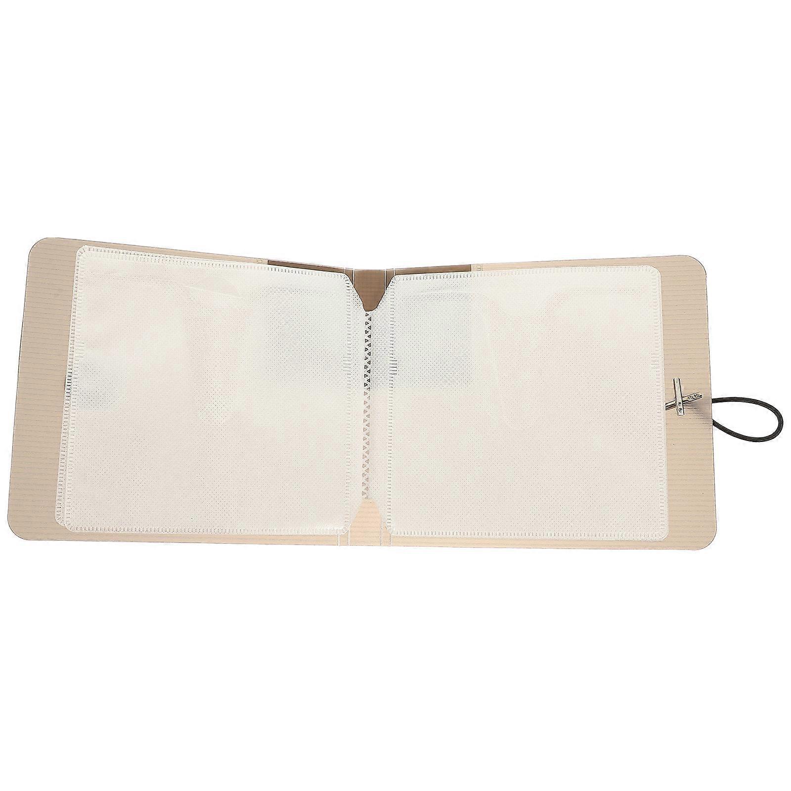 CD Storage Case 12 Capacity Media Collection Bag Booklet Holder Album Organizer