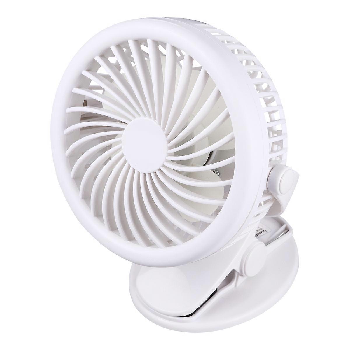 Small Clip On Fan Cooling Function Plastic Material Ideal For Home Office School 1Set