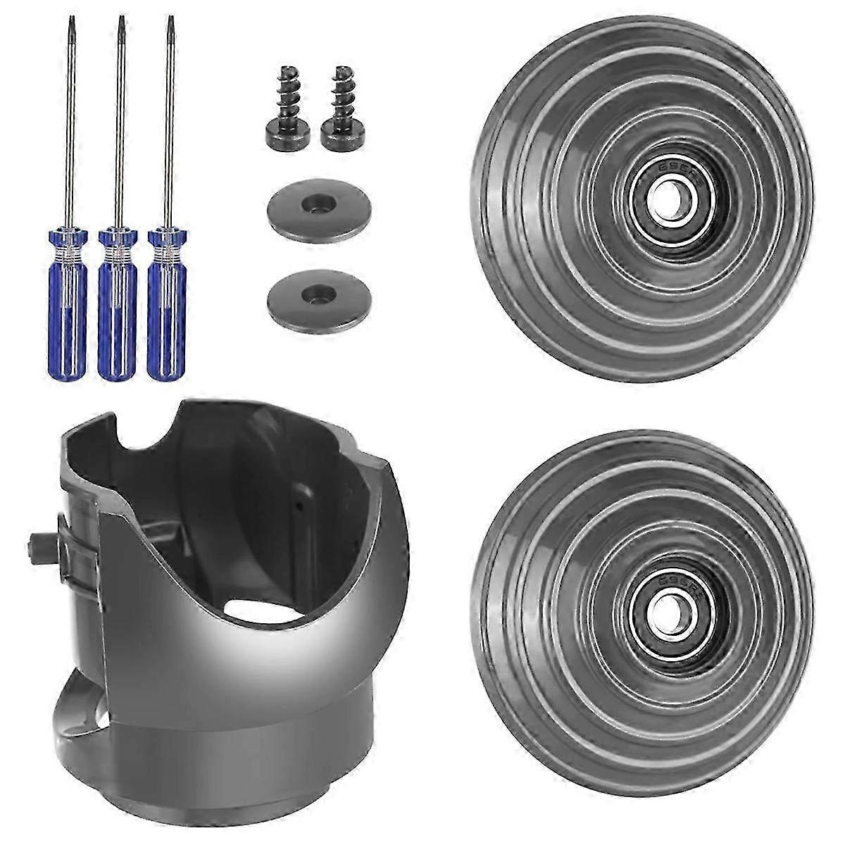 High Torque Cleaning Head Connector with Ball Wheels for Dyson V10, V11, V15 Vacuum - 100W Powerful Suction Accessory
