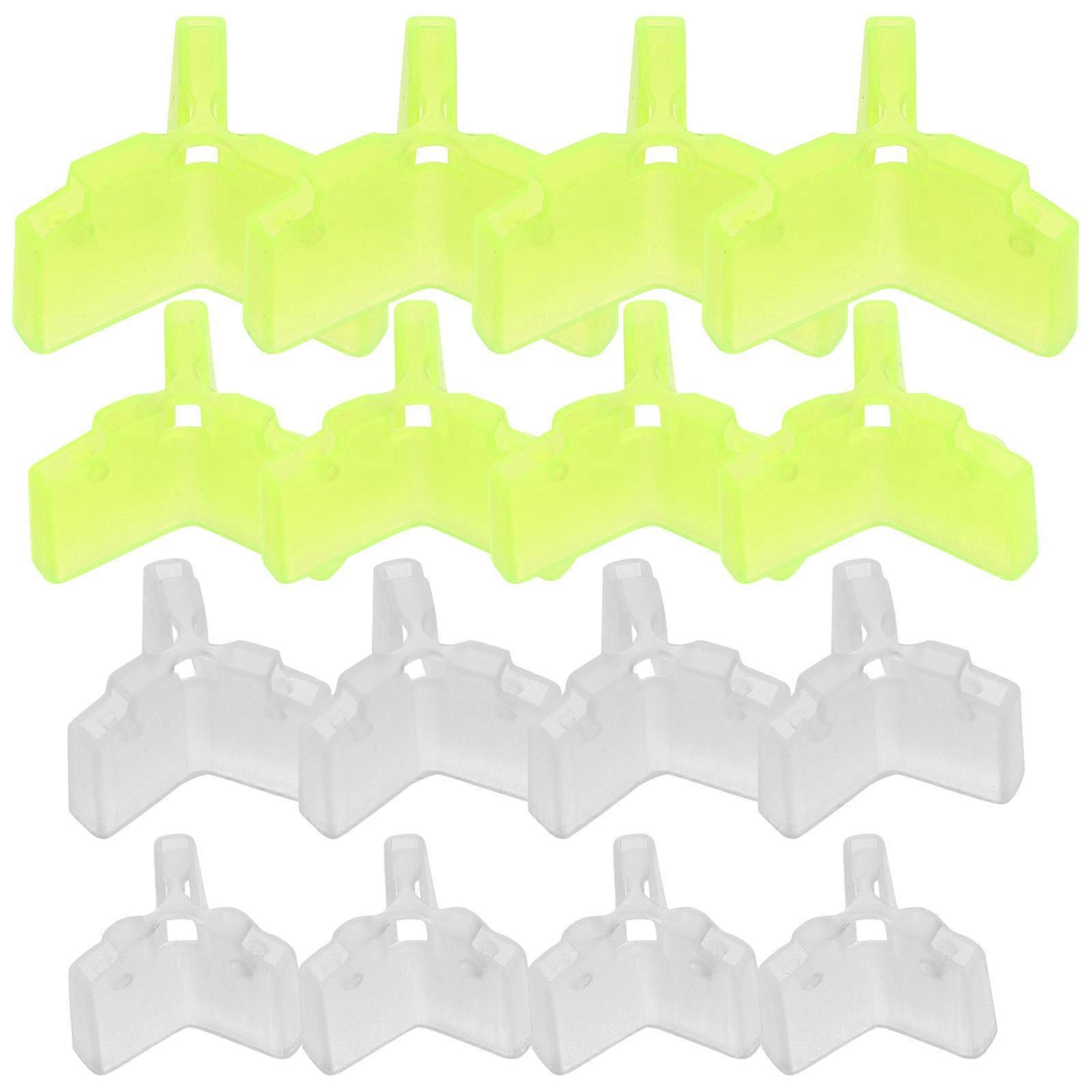 Fishing Hook Guard 240Pcs Yellow Polypropylene Finger Protection Hook Cap for Fishermen