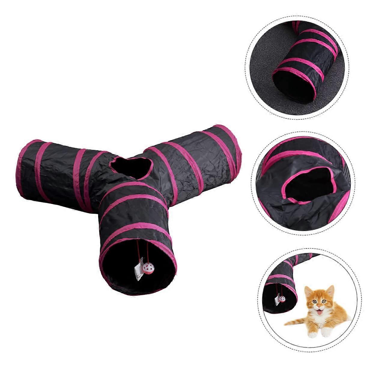 1 Piece Play Tunnel for Pets, Play Tunnel for Small Pets, Cat Tunnel Outdoor, Foldable Cat Tunnel, Cat Toy Tunnel for Pets, PET Tube Toy.