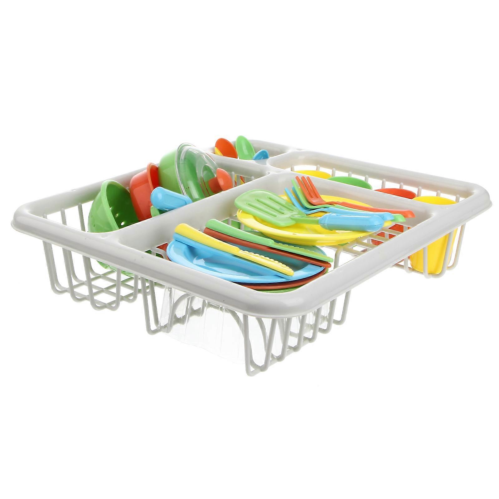 Play Kitchen Appliances 1 Set 15Pcs Assorted Color Kitchen Ware Toys For Children Party Gifts Hand-eye Coordination Training