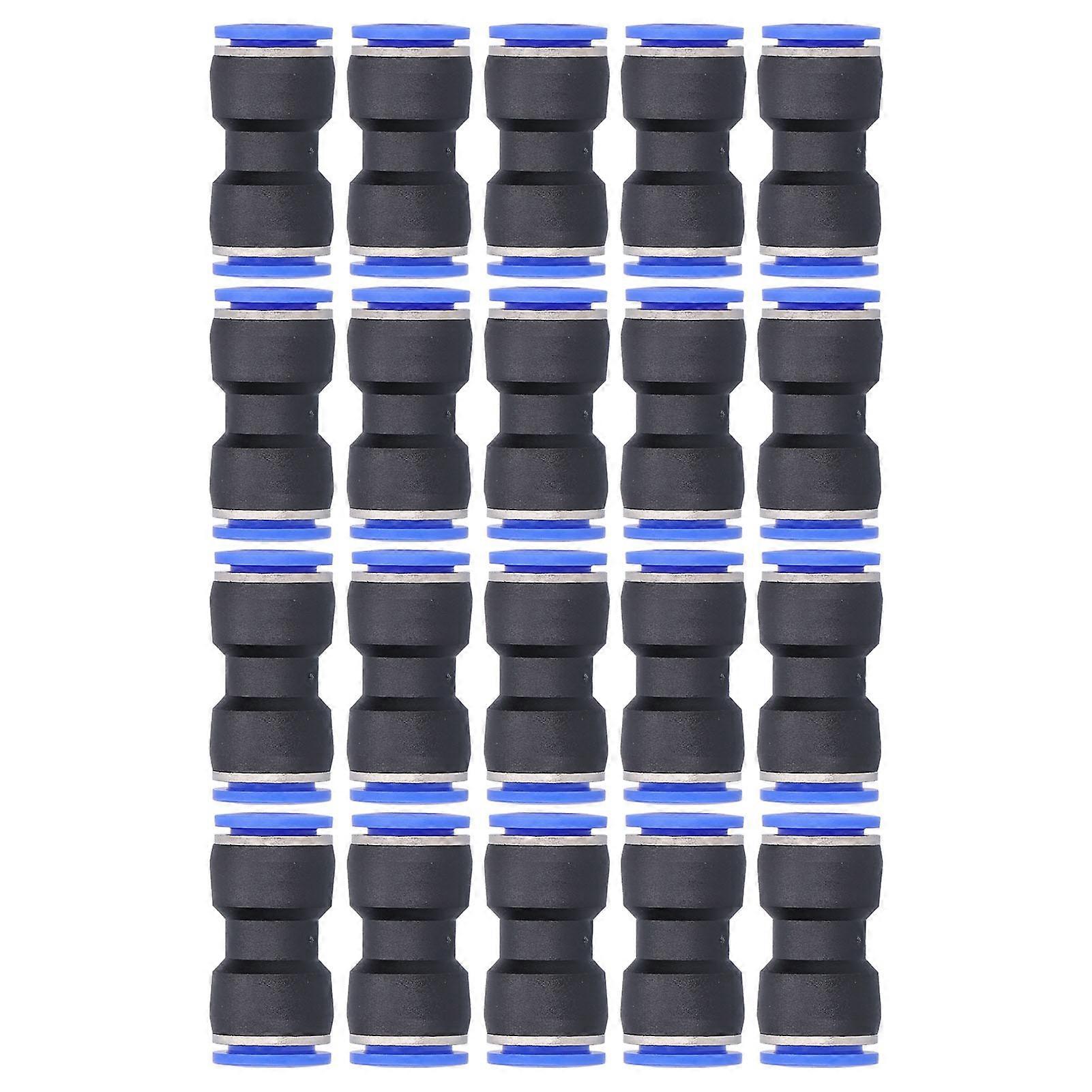 20Pcs Pneumatic Reducing Connector Straight Push in Reducer Fittings for P16‑14 Air Tube