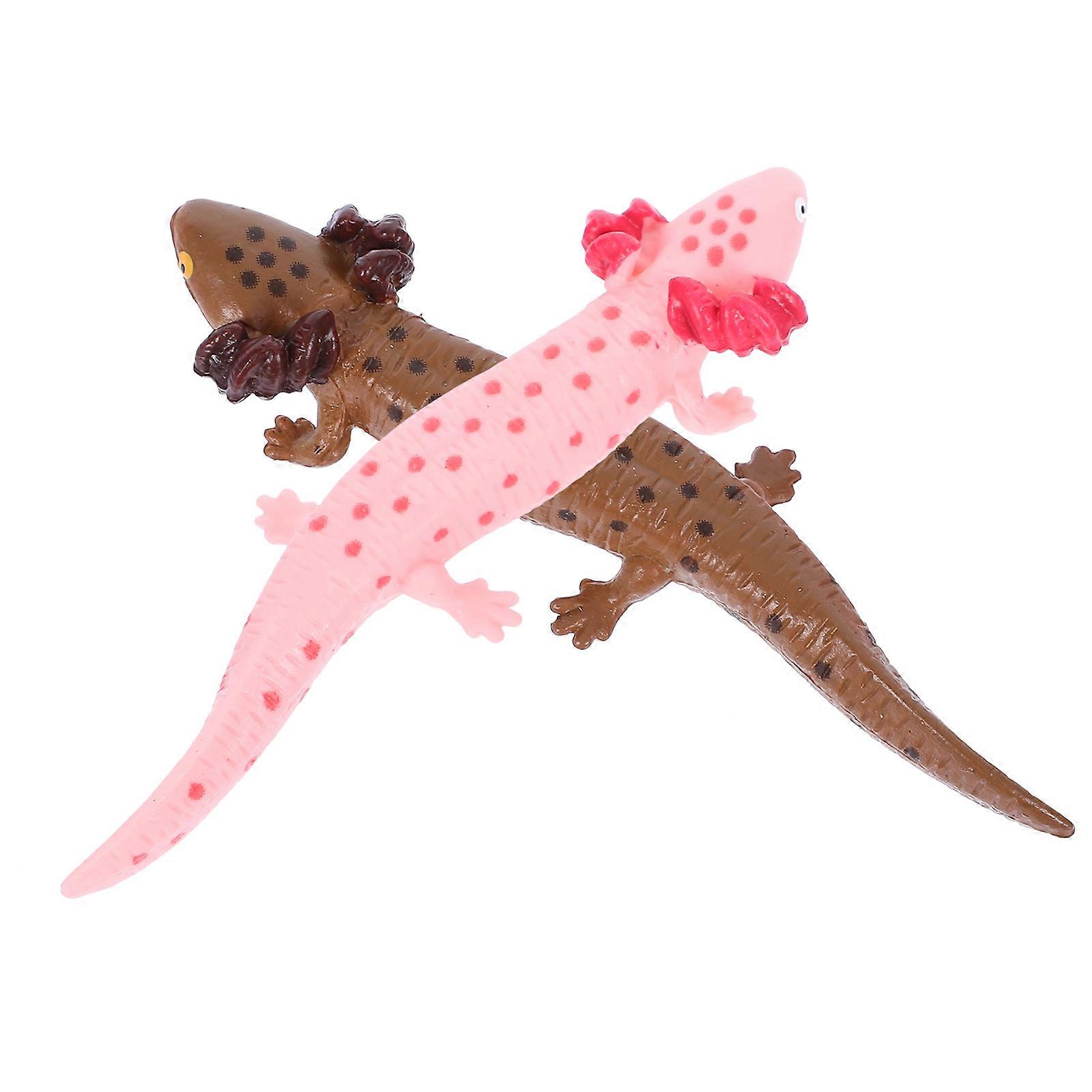 Here's a refined and engaging product description based on the title you provided:

 

**2pcs Lifelike Salamander Figurines – Realistic Plastic