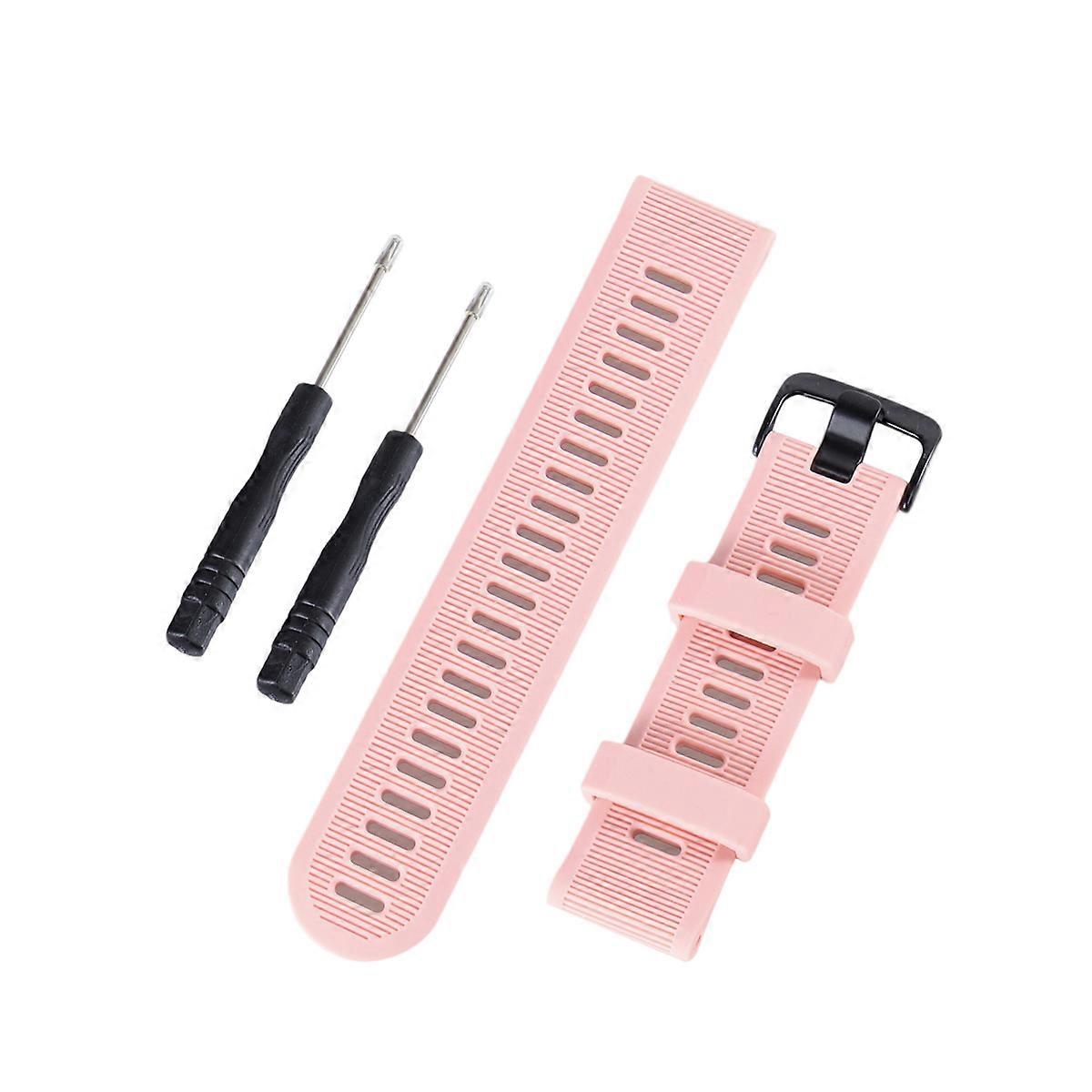 Pink PC Material Watch Strap for Forerunner 945 935 Durable Easy to Clean Adjustable Size