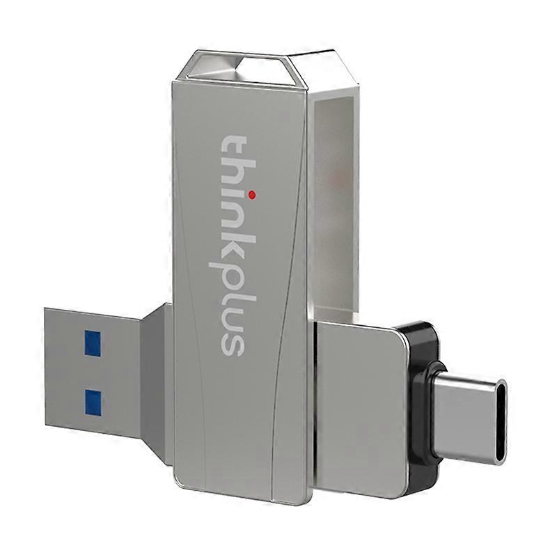 LENOVO Thinkplus MU252 256GB for iPhone 15 Series USB Type-C Rotating Memory Stick USB-C 3.1 Flash D