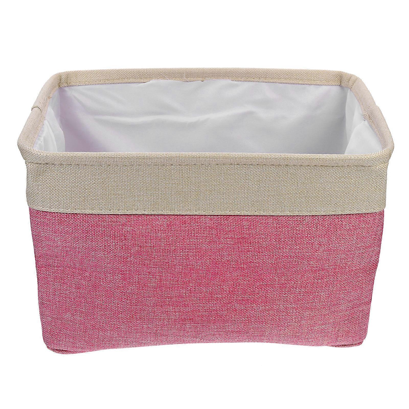 Wear-Resistant Foldable Storage Basket Home Organization Toys Clothes 38X26X24CM 1Set