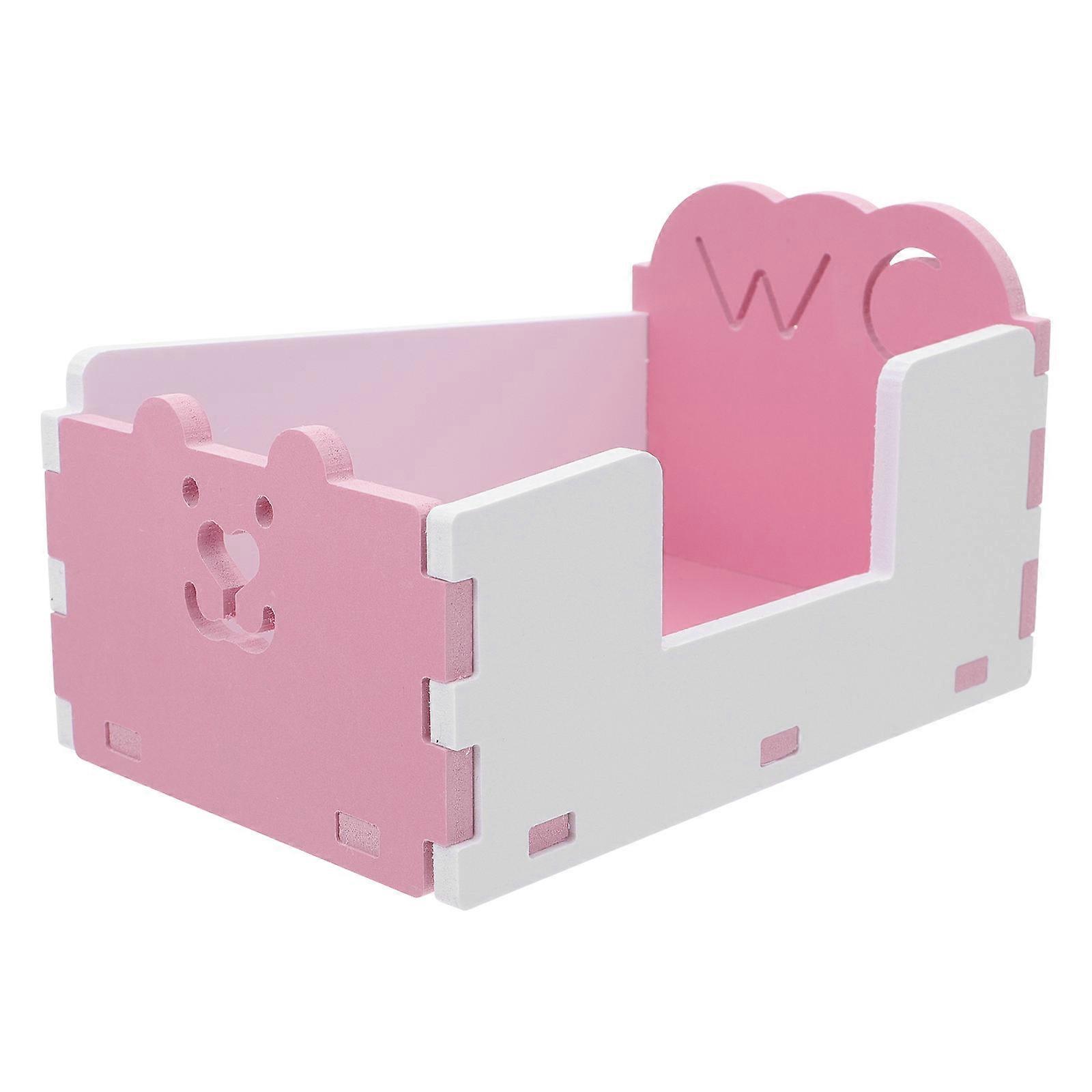 Pieni lemmikkien wc 1 kpl vaaleanpunainen PVC tyylikäs yhteensopiva marsun wc-lisävaruste