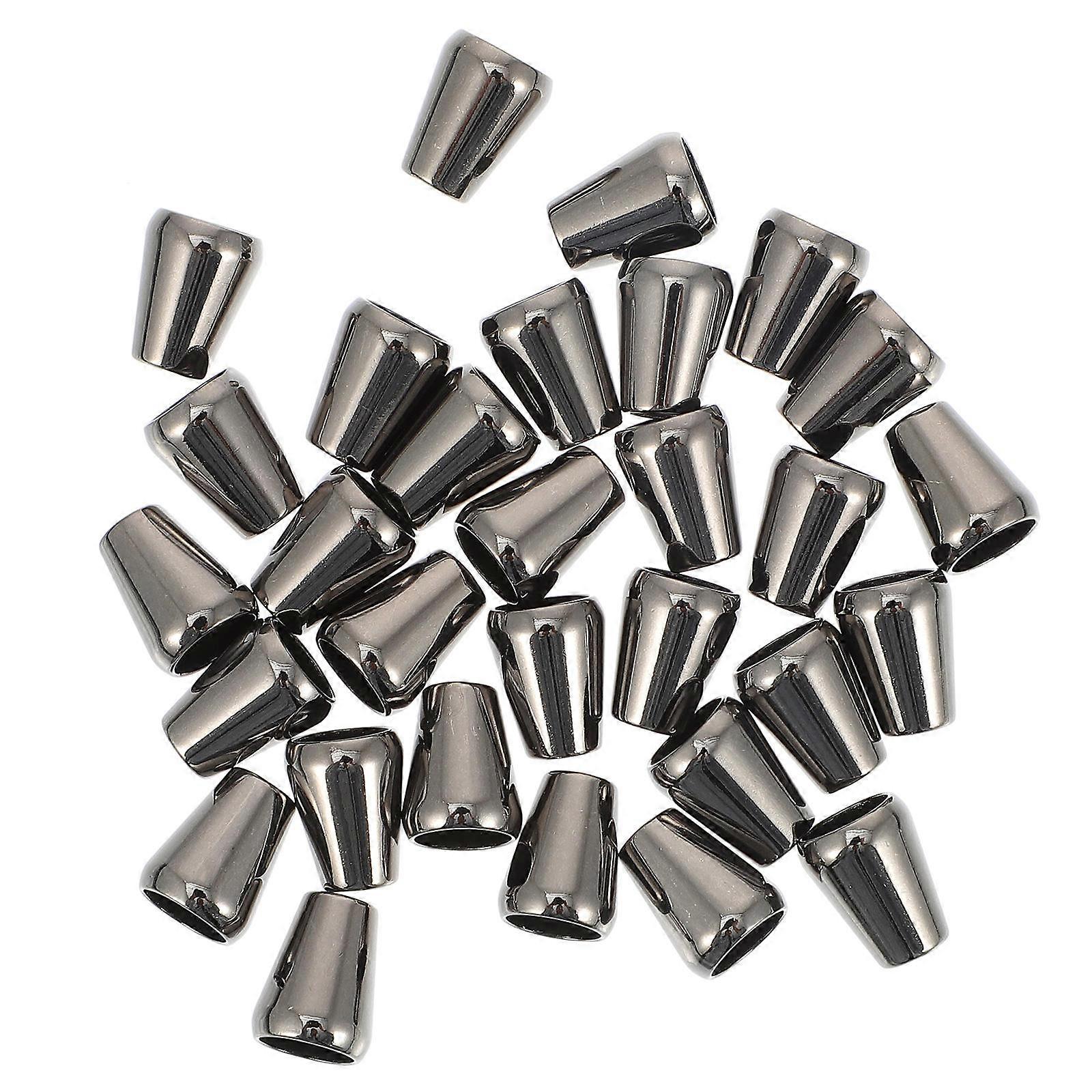 Drawstring Cord Locks Alloy Cord End 1.70X1.20X0.90CM Outdoor Activities Sturdy 30Pcs