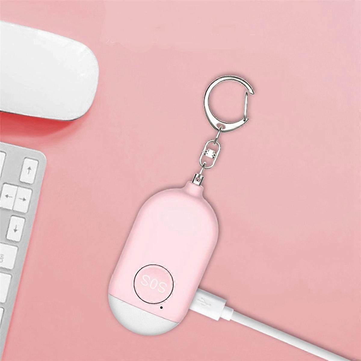 3X Personal Alarm Rechargeable Waterproof Emergency Self SOS Alert Rape Whistle Safety Siren for Wom