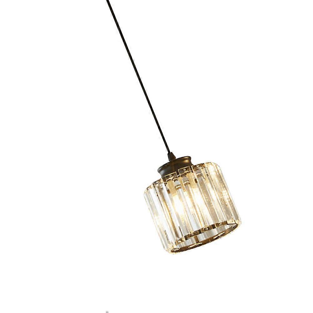 Golden Crystal Ceiling Lamp Single Head 1Pcs Multifunctional for Restaurant