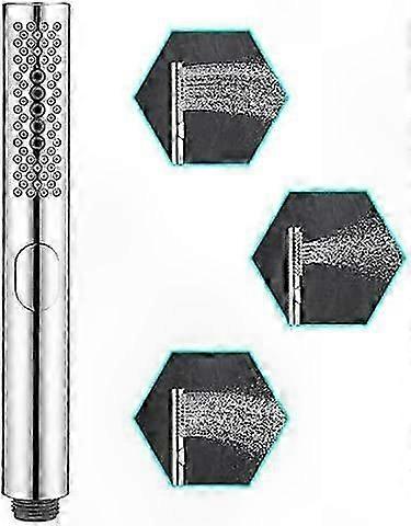 High-Pressure Handheld Shower Wand with 3 Functions Round Spa Shower Head for Bathroom Cleaning and Cloth Diaper Washing