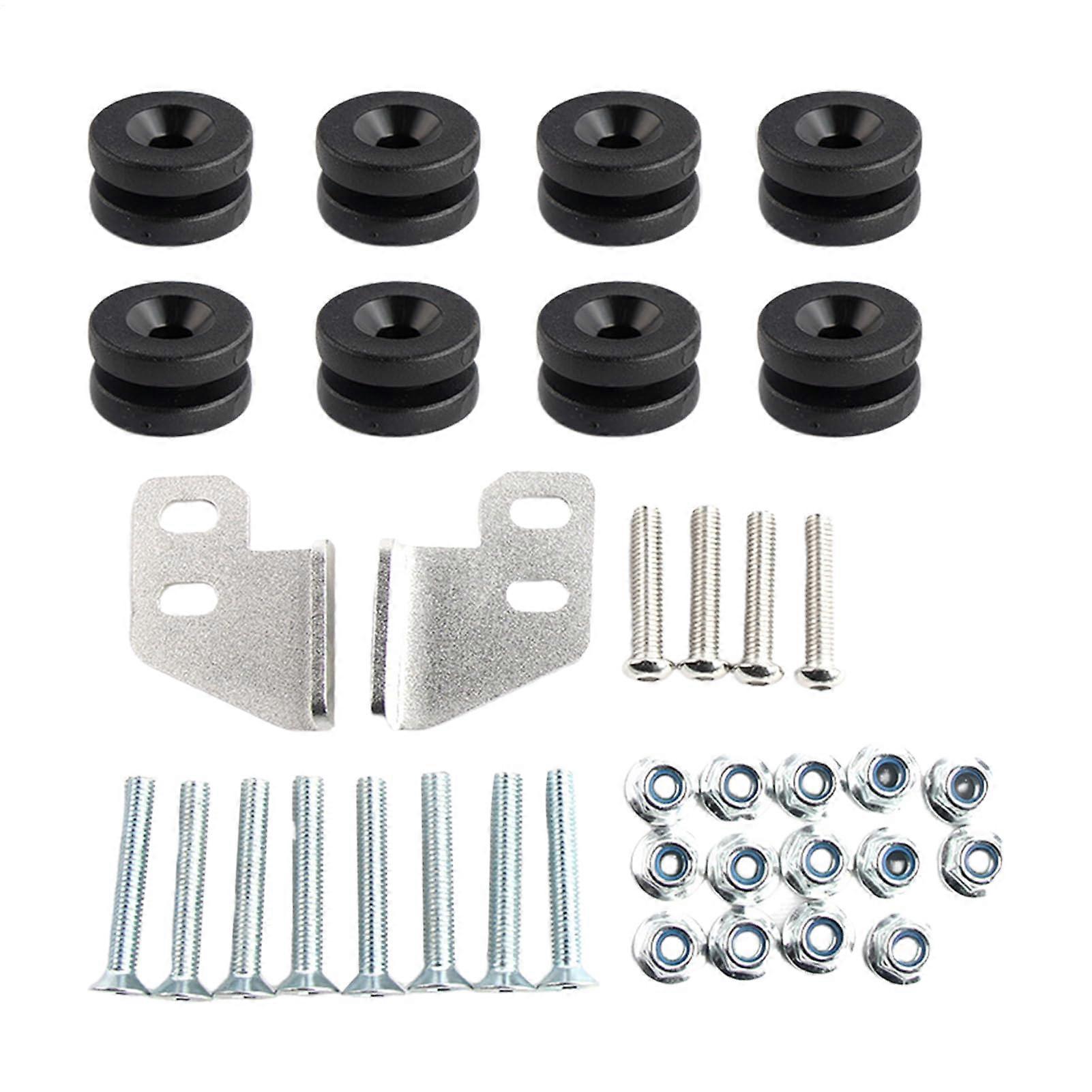 Motorcycle Sidebox Assembly Kit, Heavy Duty Metal Side Case Set, Portable Storage Solutions for Travel and Pendulum Use