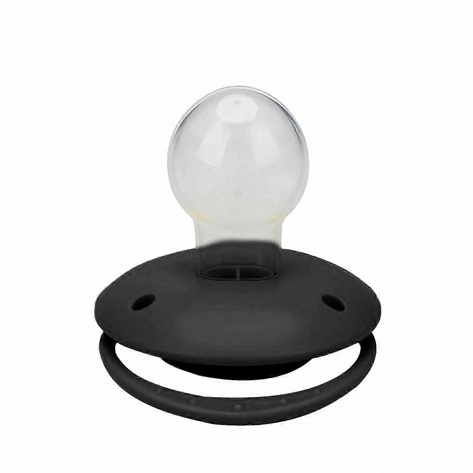 Silicone Stress Relief Pacifier for Adults - Large Size Soother Chew Toy in Yellow