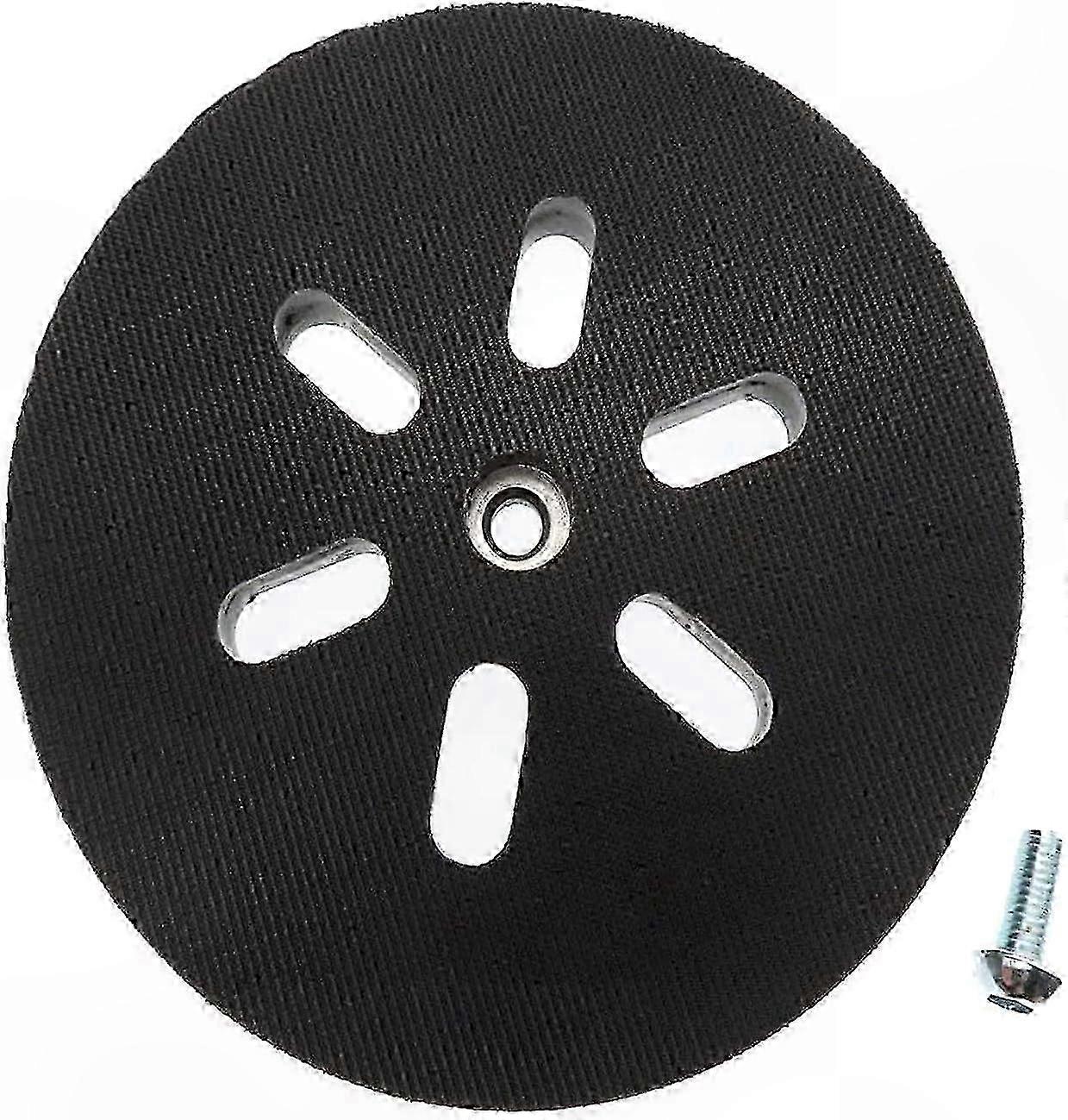 150mm Hook and Loop Sanding Pad for Angle Grinders, Replacement Backing Disc for Sandpaper Sheets