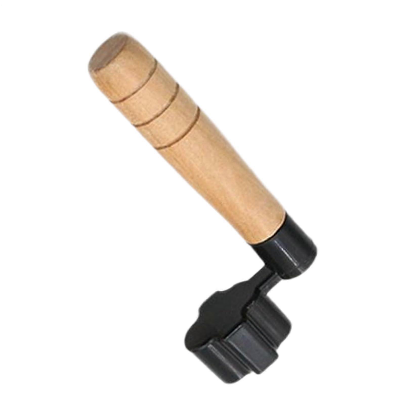 Saitenkurbel für E-Gitarre – Ergonomischer String Winder für Präzise Stimmung – Gitarren Wartungswerkzeug Schwarz
