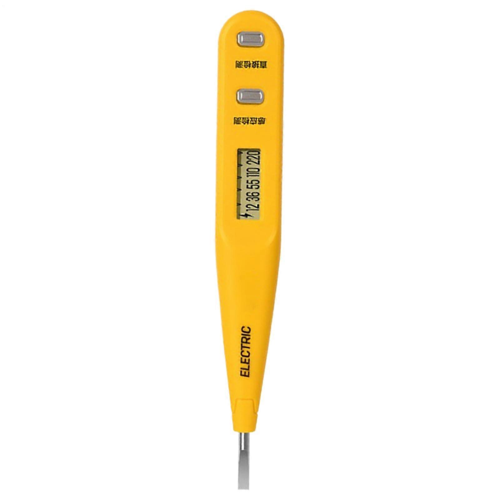 Voltage Tester Pen and Screwdriver Circuit Tester - 2-in-1 High Torque Screwdriver for Live Wire Detection and Electrical Current Testing