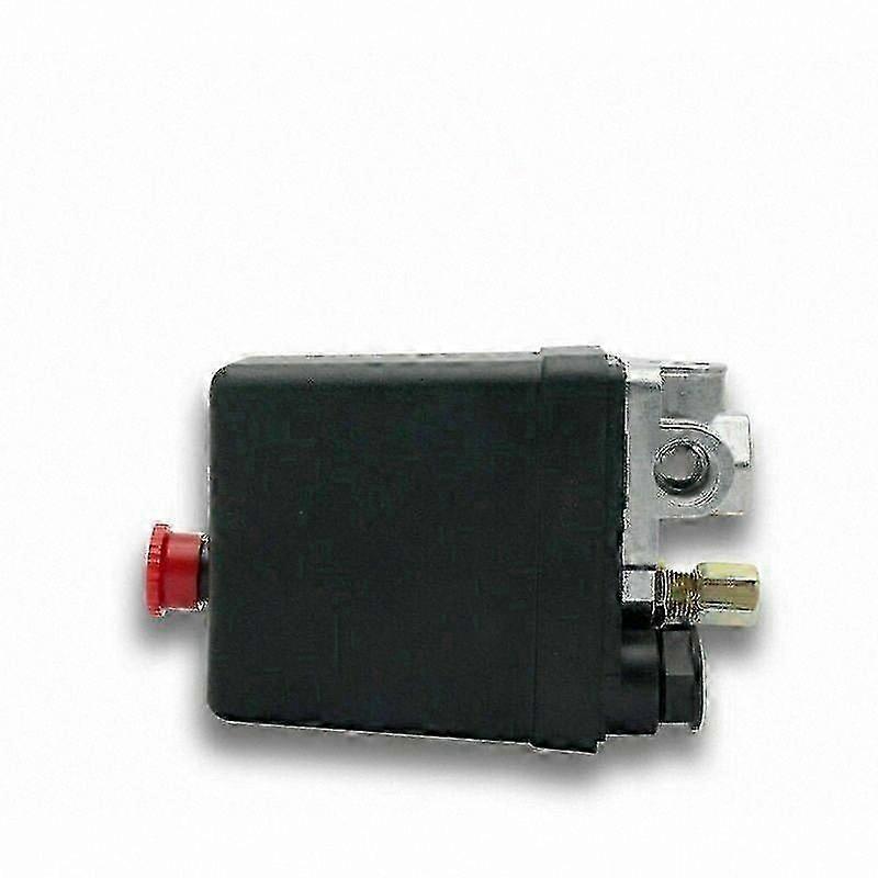 240V Vertical Pressure Switch with G1/4 Connection, 3-Phase 4-Hole Control Valve for Air Compressor Systems, Adjustable Pressure Regulation Solution