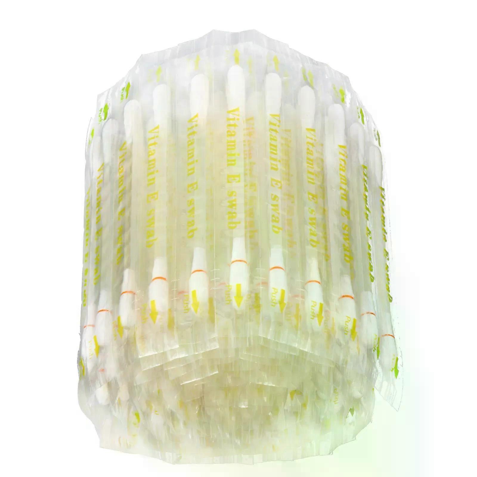 100Pcs Vitamin E Cotton Swabs Disposable VE Applicators for and Teeth