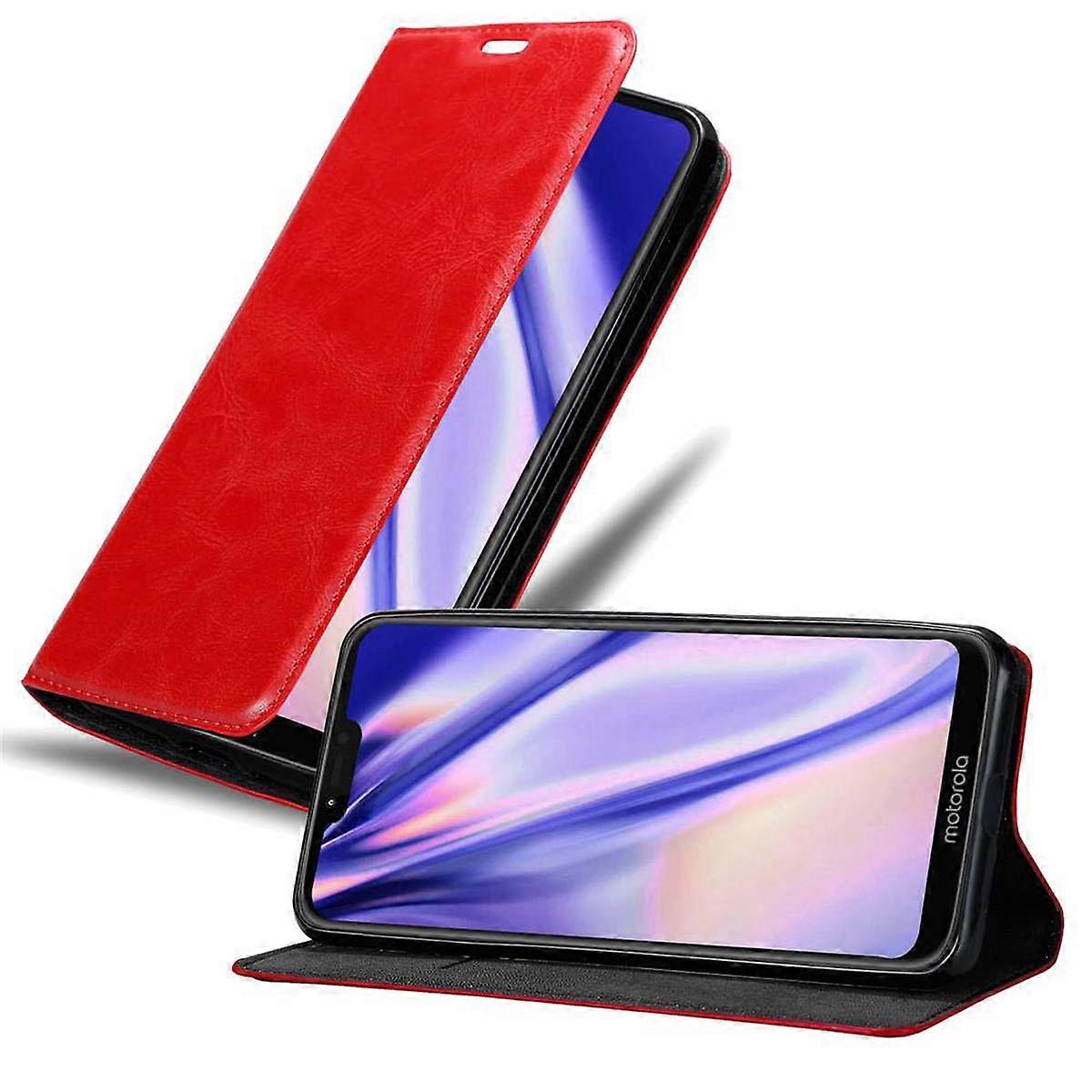 Motorola MOTO G7 POWER Case - Protective Case with Stand Function and Card Slot