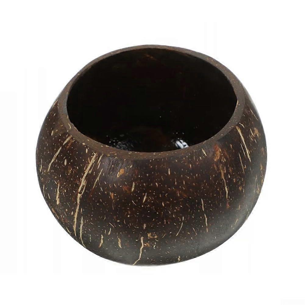 Coconut Shell Candle Cup Eco Friendly 9 Cm Painted Unique Design Home Decor