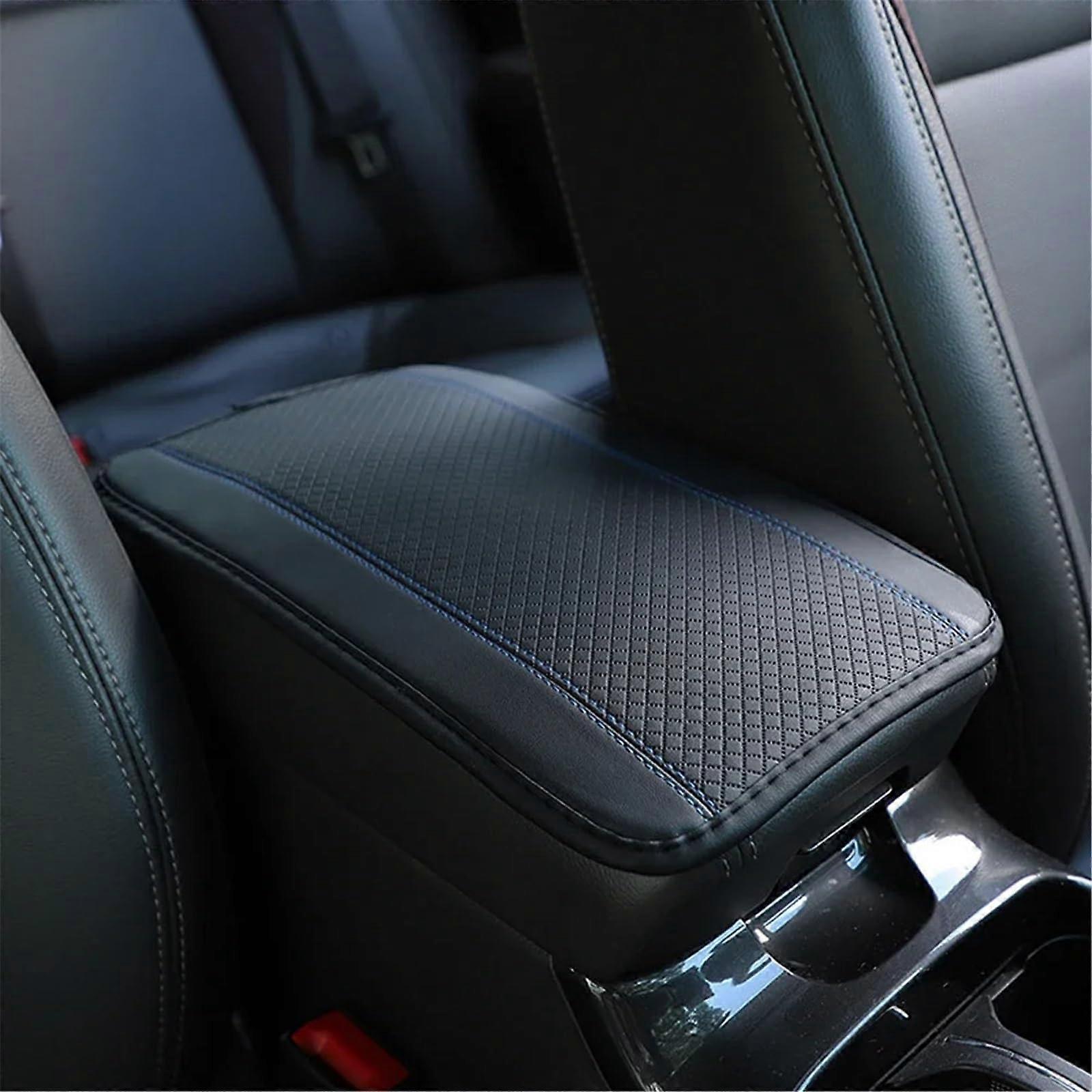 Armrest Storage Box Car Armrest Pad Non-Slip Double-Line Cover Universal Auto Accessories for Center Console Protection
