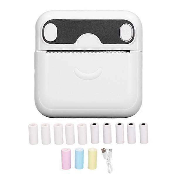 Wrong Question Printing - Wireless Pocket-Friendly Bluetooth Thermal Label Printing White Wrong Question Printing Kit