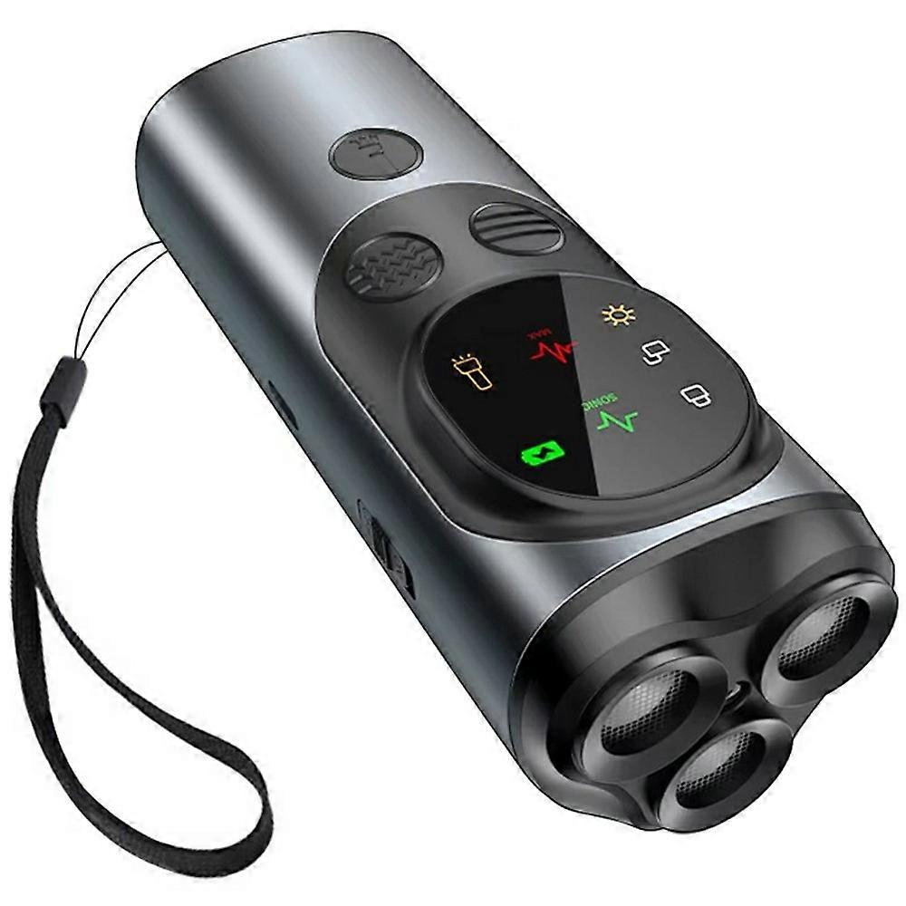 P10 3-Head Ultrasonic Dog Bark Deterrent High Power Anti Barking Device for Pet Behavior Control