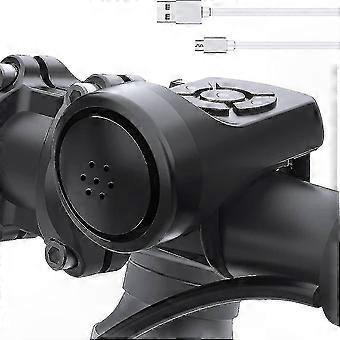 Clacson per bici elettrica con 4 modalità sonore, allarme forte da 140 dB, design impermeabile per ciclisti adulti