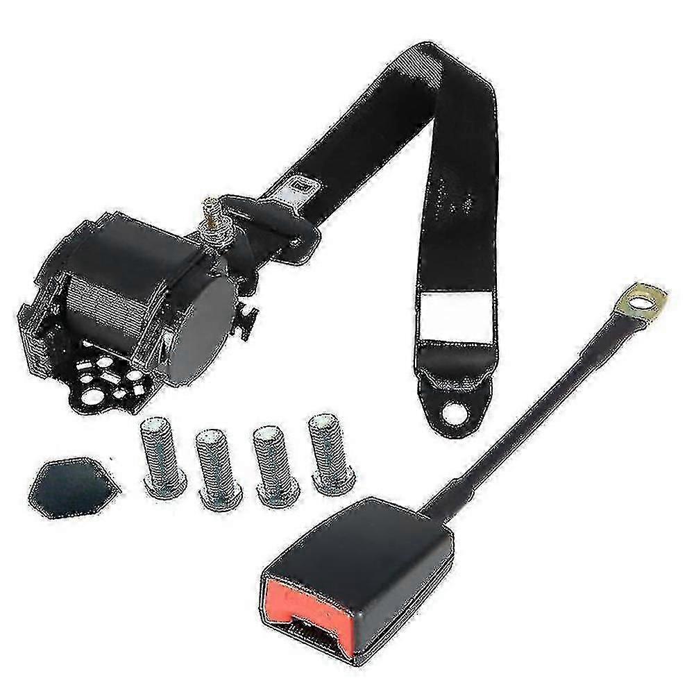 Three-point Car Seat Belt Fully Automatic Retractable Driver"s Seat Belt Three-point With Base Socket Walkbee 2024